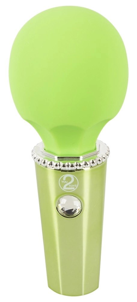 You2Toys Mini Wand Lemon - zielony masażer z 10 trybami wibracji USB You2Toys Mini Wand Lemon - zielony masażer z 10 trybami wibracji USB