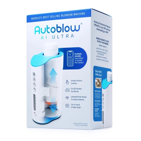 Autoblow AI Ultra - maszyna intymna z funkcją synchronizacji wideo Autoblow AI Ultra - maszyna intymna z funkcją synchronizacji wideo