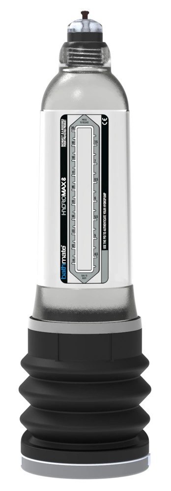Bathmate Hydromax8 Transparentny System Hydropompowy 15-20 cm Bathmate Hydromax8 Transparentny System Hydropompowy 15-20 cm