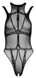 Cottelli Collection Fantasy Body Siateczkowe Otwarte S-L Czarny