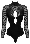 Cottelli Collection Fantasy Body czarne długi rękaw S-L elastyczne