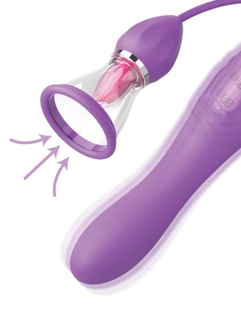 Fantasy For Her Her Ultimate Pleasure MaxP - system ssący z ruchomym języczkiem Fantasy For Her Her Ultimate Pleasure MaxP - system ssący z ruchomym języczkiem