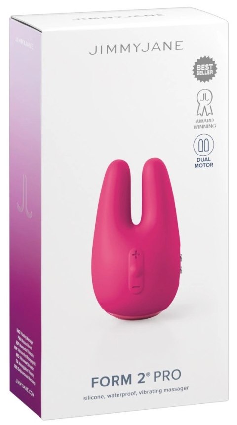 JimmyJane Form 2 PRO rożowy - kompaktowy model z podwojnym systemem wibracji JimmyJane Form 2 PRO rożowy - kompaktowy model z podwojnym systemem wibracji
