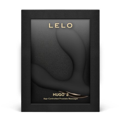 LELO Hugo 2 Black - masażer anatomiczny z aplikacją, 16 trybow LELO Hugo 2 Black - masażer anatomiczny z aplikacją, 16 trybow