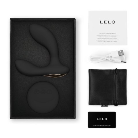 LELO Hugo 2 Remote czarny - zdalnie sterowany masażer z podwojnym silnikiem LELO Hugo 2 Remote czarny - zdalnie sterowany masażer z podwojnym silnikiem
