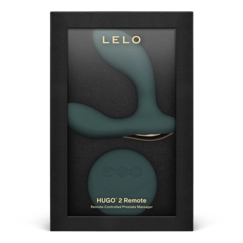 LELO Hugo 2 Remote zielony - masażer zdalny, silikonowy, wydłużona bateria LELO Hugo 2 Remote zielony - masażer zdalny, silikonowy, wydłużona bateria