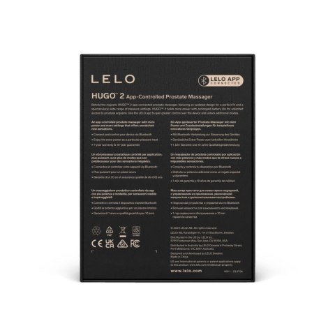 LELO Hugo 2 zielony - masażer do stymulacji prostaty z aplikacją LELO Hugo 2 zielony - masażer do stymulacji prostaty z aplikacją