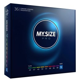 MY.SIZE PRO 72 mm - Prezerwatywy Vytex UltraCienkie 36 sztuk