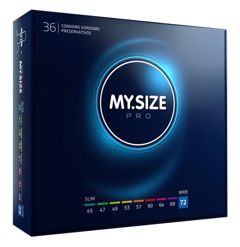 MY.SIZE PRO 72 mm - Prezerwatywy Vytex UltraCienkie 36 sztuk MY.SIZE PRO 72 mm - Prezerwatywy Vytex UltraCienkie 36 sztuk