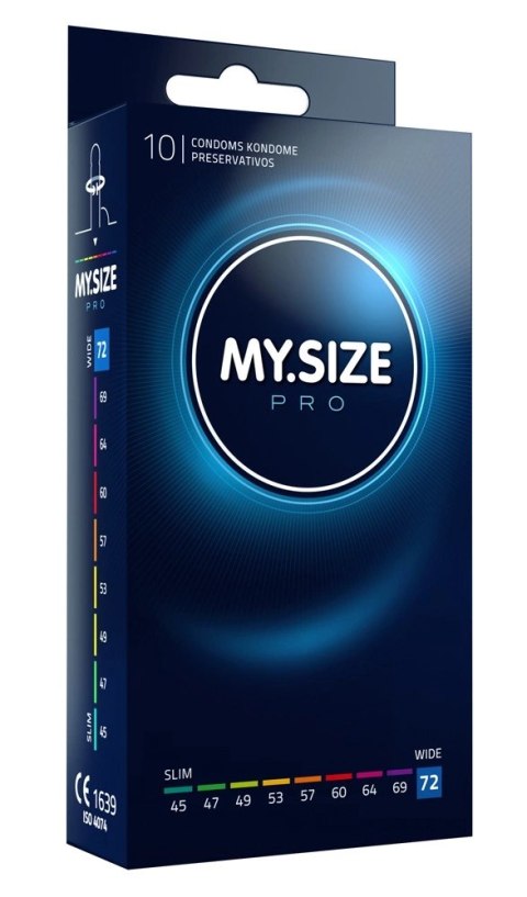 MY.SIZE PRO 72 mm - Prezerwatywy Vytex, ultracienkie, 10 szt. MY.SIZE PRO 72 mm - Prezerwatywy Vytex, ultracienkie, 10 szt.
