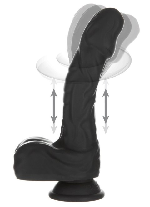 Naked Addiction Rotating & Thrusting 23cm - silikonowy model z pilotem Naked Addiction Rotating & Thrusting 23cm - silikonowy model z pilotem