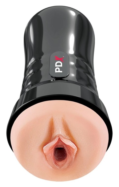 PDX Extreme Wet Pussies Super Juicy Czarna maszyna intymna Fanta Flesh PDX Extreme Wet Pussies Super Juicy Czarna maszyna intymna Fanta Flesh