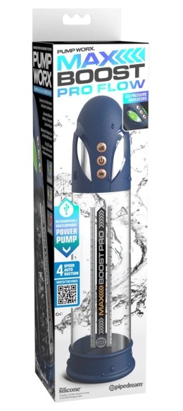 Pump Worx Max Pro Flow Blue - automatyczna pompa z LED, 28,6 cm