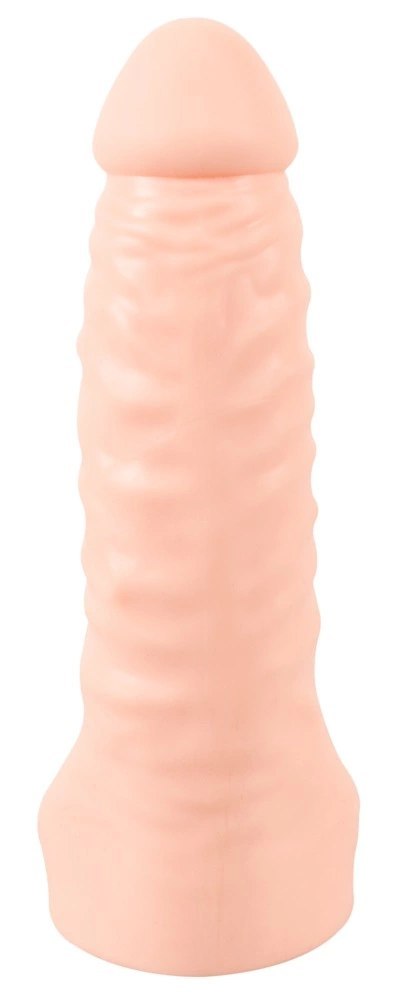 Realistixxx Double Fucker - Nakładka intymna z wibracjami 18 cm, naturalny kolor Realistixxx Double Fucker - Nakładka intymna z wibracjami 18 cm, naturalny kolor