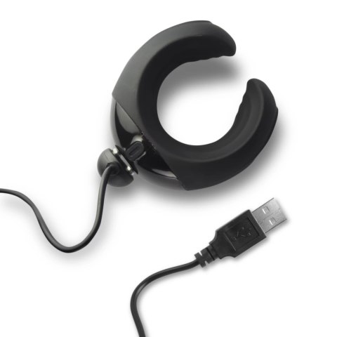 Rocks-Off Echo C czarna maszyna intymna z wibracjami, ergonomiczna Rocks-Off Echo C czarna maszyna intymna z wibracjami, ergonomiczna