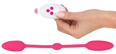 Sweet Smile RC Double Pleasure - System Wibracyjny Z Pilotem Rożowy Sweet Smile RC Double Pleasure - System Wibracyjny Z Pilotem Rożowy