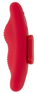 Sweet Smile RC Panty Vibrator Czerwony, Pilot, Magnes, 10 Trybow, 9,7 cm