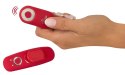 Sweet Smile RC Panty Vibrator Czerwony, Pilot, Magnes, 10 Trybow, 9,7 cm