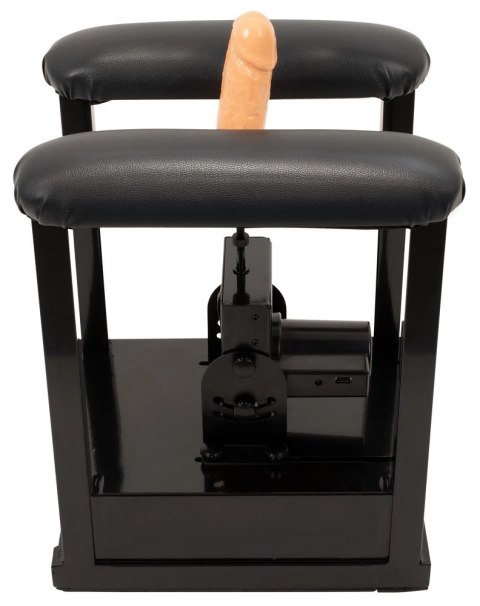 The Banger Sit-On-Me - zaawansowana maszyna intymna z nakładką TPE 18 cm The Banger Sit-On-Me - zaawansowana maszyna intymna z nakładką TPE 18 cm