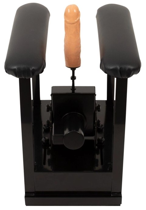 The Banger Sit-On-Me - zaawansowana maszyna intymna z nakładką TPE 18 cm The Banger Sit-On-Me - zaawansowana maszyna intymna z nakładką TPE 18 cm