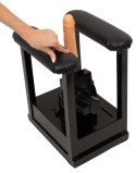 The Banger Sit-On-Me - zaawansowana maszyna intymna z nakładką TPE 18 cm