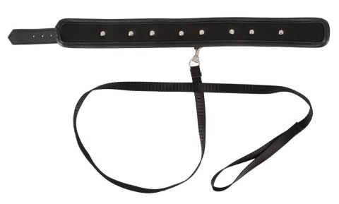 Vegan Fetish Kołnierz z Ekoskory z Ozdobnymi Kolcami i Smyczą 112 cm Vegan Fetish Kołnierz z Ekoskory z Ozdobnymi Kolcami i Smyczą 112 cm