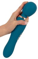 You2Toys Grande Wand Masażer Z Ruchomą Głowką Niebieski 29,3 cm
