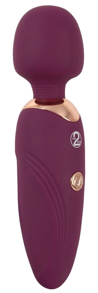 You2Toys Petite Wand Fioletowy - Kompaktowy Masażer z Ruchomą Głowką You2Toys Petite Wand Fioletowy - Kompaktowy Masażer z Ruchomą Głowką