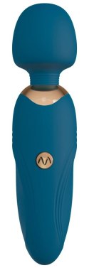 You2Toys Petite Wand Niebieski - Mini masażer z ruchomą głowką 14,5 cm