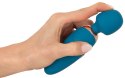 You2Toys Petite Wand Niebieski - Mini masażer z ruchomą głowką 14,5 cm