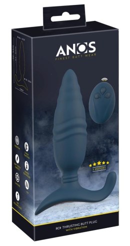 ANOS RC Thrusting Blue - Stymulator z 3 silnikami, pilot, silikon 16,8 cm