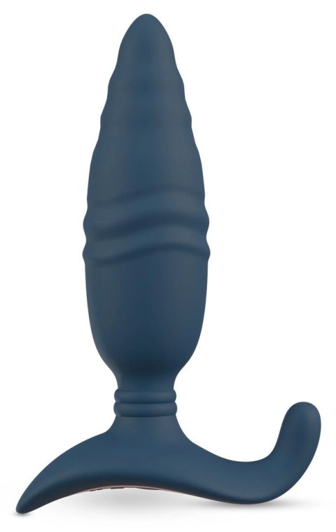 ANOS RC Thrusting Blue - Stymulator z 3 silnikami, pilot, silikon 16,8 cm ANOS RC Thrusting Blue - Stymulator z 3 silnikami, pilot, silikon 16,8 cm