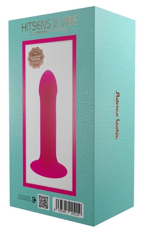 Adrien Lastic Hitsens 2 Vibe silikonowy model 10 trybow rożowy 17,2 cm Adrien Lastic Hitsens 2 Vibe silikonowy model 10 trybow rożowy 17,2 cm