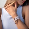 Crave ID Cuffs mankiety silikonowe rożowe z elementami rożowego złota