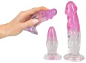 Crystal Clear Zestaw 3 Treningowych Wtyczek i Form Anatomicznych Rożowych