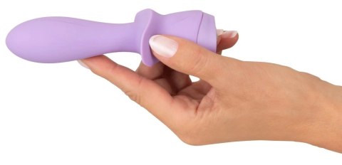 Cuties 4.G Mini urządzenie wibrujące 10 trybow, fioletowe, silikonowe Cuties 4.G Mini urządzenie wibrujące 10 trybow, fioletowe, silikonowe