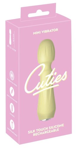 Cuties Mini Wibrator 4.0 Żołty - 10 Trybow, Kompaktowy, USB