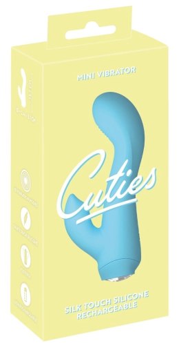 Cuties Mini Wibrator 4. Generacji 10 Trybow Niebieski 13,7 cm