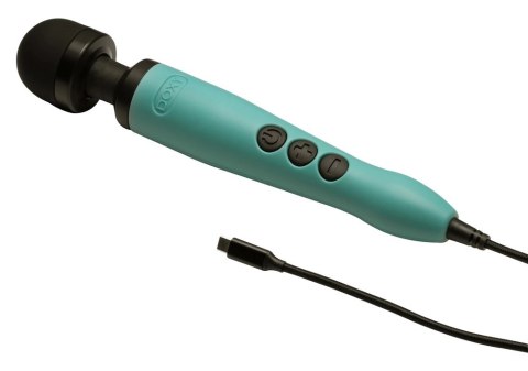 DOXY 3 Masażer z Ruchomą Głowką USB-C Turkusowy 28cm DOXY 3 Masażer z Ruchomą Głowką USB-C Turkusowy 28cm