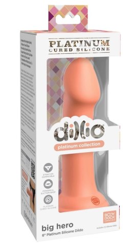Dillio Platinum Big Hero 17,2 cm silikonowy model pomarańczowy