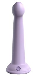 Dillio Platinum Secret Explorer 17,2 cm Fioletowy - silikonowy model z okrągłą końcowką