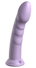 Dillio Platinum Super Eight 21 cm silikonowy model fioletowy z rowkami
