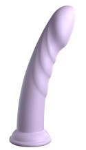 Dillio Platinum Super Eight 21 cm silikonowy model fioletowy z rowkami