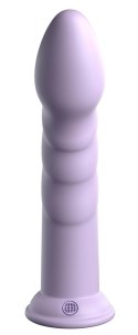 Dillio Platinum Super Eight 21 cm silikonowy model fioletowy z rowkami