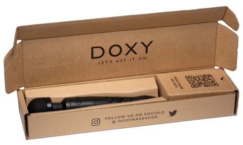 Doxy 3 USB-C Czarny Mat - Masażer wielofunkcyjny, silikonowy, 28 cm Doxy 3 USB-C Czarny Mat - Masażer wielofunkcyjny, silikonowy, 28 cm