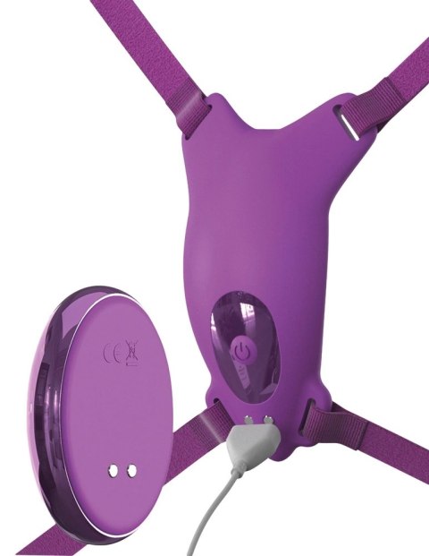 Fantasy For Her Ultimate Butterfly - Wibrator do majtek z pilotem, rożowy Fantasy For Her Ultimate Butterfly - Wibrator do majtek z pilotem, rożowy
