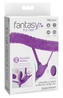 Fantasy For Her Ultimate G-Spot Butterfly - Wibrator do majtek, pilot, fiolet