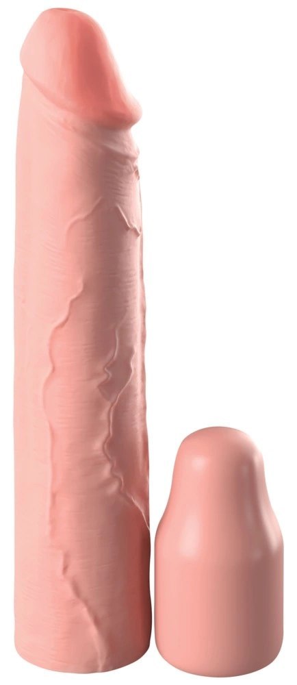 Fantasy X-Tensions Elite Nakładka powiększająca 5,1 cm cielista silikonowa Fantasy X-Tensions Elite Nakładka powiększająca 5,1 cm cielista silikonowa