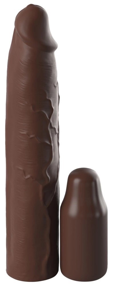 Fantasy X-Tensions Elite Nakładka powiększająca 7,6 cm brązowa silikonowa Fantasy X-Tensions Elite Nakładka powiększająca 7,6 cm brązowa silikonowa