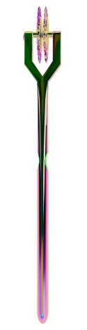 Fetish Collection Koło Kolczaste Wartenberga Rainbow Metal 16,5 cm